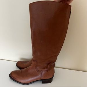 Franco Sarto Brown Leather Boots • Women Size 8